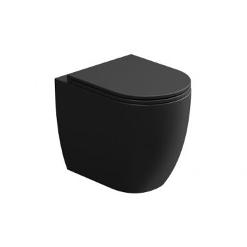 Vas WC GSG Like back-to-wall, stativ - Culoare nero mat 03