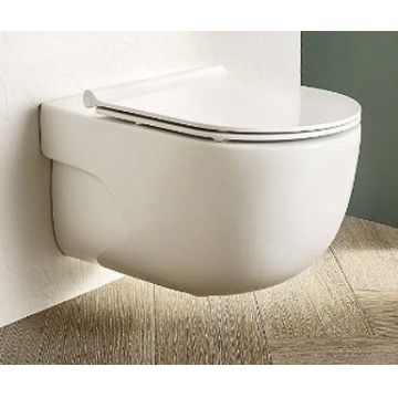 Capac wc Roca Meridian slim cu inchidere lenta Capac wc Roca Meridian slim cu inchidere lenta