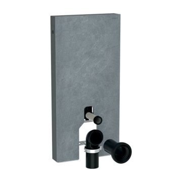 Modul Geberit Monolith pentru wc pe pardoseala imitatie ardezie 101 cm