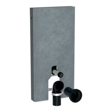 Modul Geberit Monolith Plus pentru wc pe pardoseala imitatie ardezie 101 cm