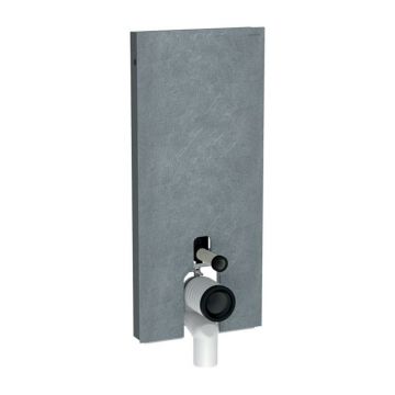 Modul Geberit Monolith Plus pentru wc pe pardoseala imitatie ardezie 114 cm