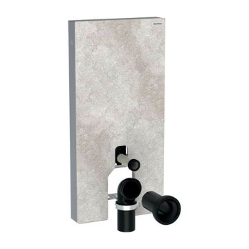 Modul Geberit Monolith Plus pentru wc pe pardoseala imitatie beton 101 cm