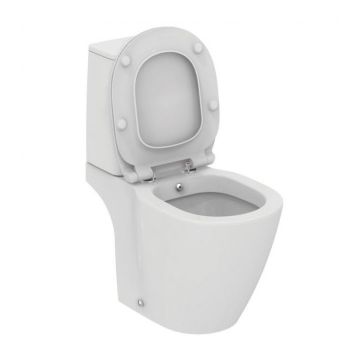 Set PROMO Vas WC cu functie de bideu Ideal Standard Connect 66x36 cm cu rezervor, capac lent si baterie