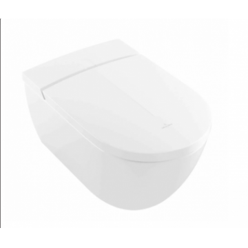 Set PROMO Vas wc suspendat Villeroy&Boch ViClean-L 100 cu functie de bideu electric