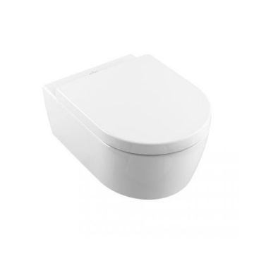 Set PROMO Villeroy&Boch Avento Vas WC suspendat si capac Softclose 56x37xH40 cm la reducere