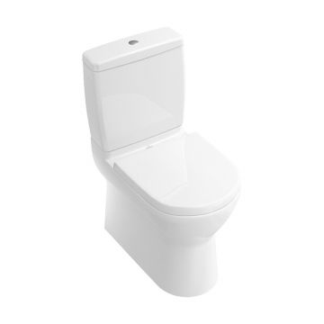 Set vas wc pe pardoseala Villeroy&Boch O.Novo Back-to-Wall alb