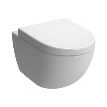 Set vas WC suspendat Vitra Sento 54cm si capac inchidere lenta