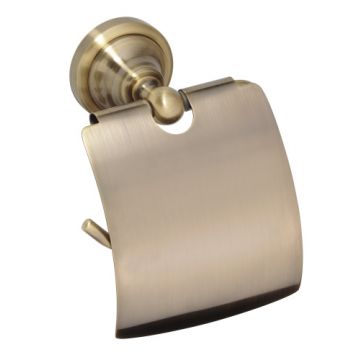 Suport hartie igienica cu aparatoare Bemeta Retro Bronz Suport hartie igienica cu aparatoare Bemeta Retro Bronz
