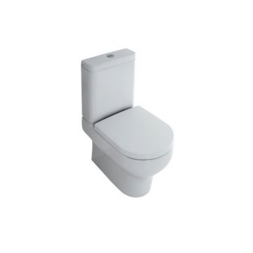 Vas Wc monobloc Clear Alb