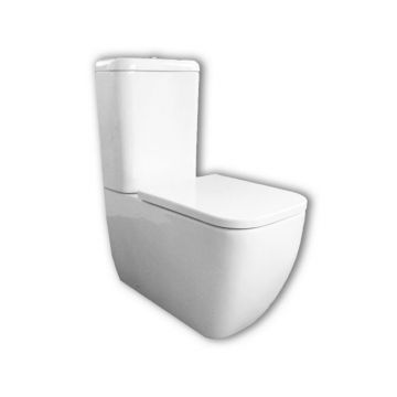 Vas wc pe pardoseala Hatria Bianca monobloc alb Vas wc pe pardoseala Hatria Bianca monobloc alb