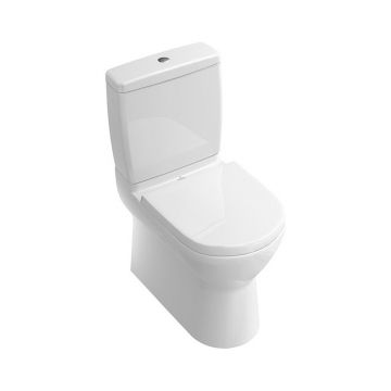 Vas wc pe pardoseala Villeroy&Boch O.Novo monobloc alb