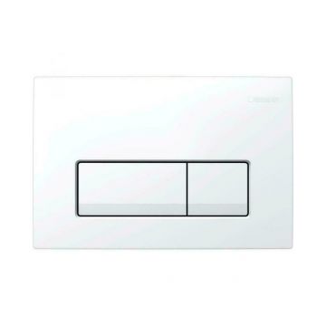 Clapeta de actionare Geberit Delta50 alb alpin