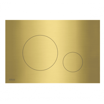 Clapeta de actionare pentru rezervor wc Alcadrain Turn-Brass Auriu