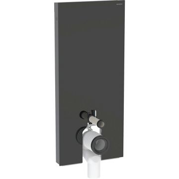 Modul Geberit Monolith pentru wc pe pardoseala negru 114 cm