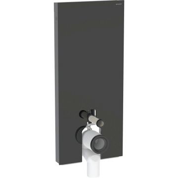 Modul Geberit Monolith Plus pentru wc pe pardoseala negru 114 cm