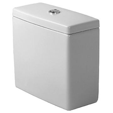 Rezervor asezat Duravit Starck 3 cu mecanism Dual-Flush