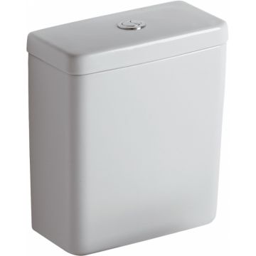 Rezervor Ideal Standard pentru vas wc pe pardoseala Connect Cube alimentare la baza alb