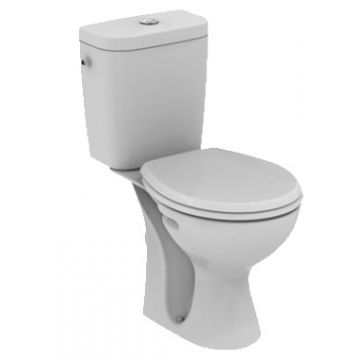 Set complet vas WC Vidima SevaFresh cu rezervor si capac evacuare verticala