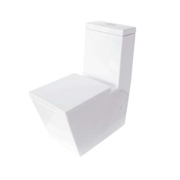 Set vas wc pe pardoseala Massi Inglo cu rezervor si capac softclose alb Set vas wc pe pardoseala Massi Inglo cu rezervor si capac softclose alb