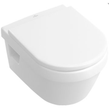 Set vas WC suspendat Villeroy & Boch Omnia Architectura DirectFlush cu capac inchidere lenta la reducere