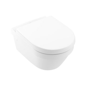 Set vas wc suspendat Villeroy&Boch Omnia Architectura DirectFlush cu capac softclose alb