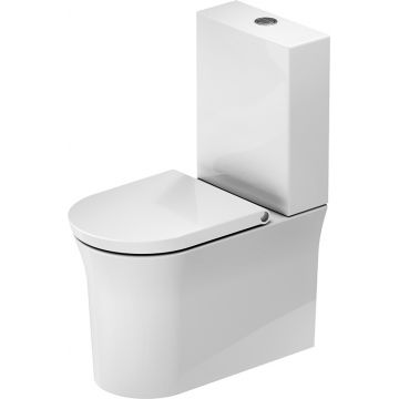 Vas wc Duravit White Tulip Rimless 37x65cm alb la reducere