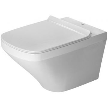 Vas WC suspendat Duravit DuraStyle Rimless cu finisaj WonderGliss la reducere