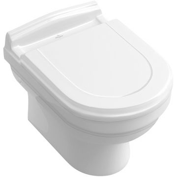 Vas WC suspendat Villeroy & Boch Hommage 60x37cm CeramicPlus Alb Alpin