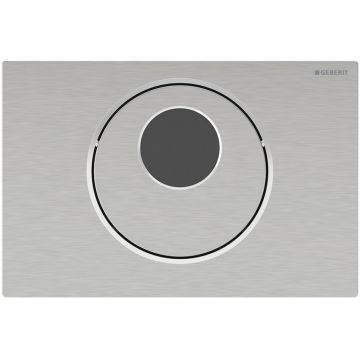 Clapeta actionare electronica cu infrarosu Geberit Sigma10 inox alimentare la retea