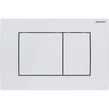Clapeta actionare Geberit Delta30 alb