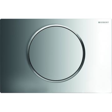 Clapeta actionare start/stop Geberit Sigma10 crom lucios detalii crom mat