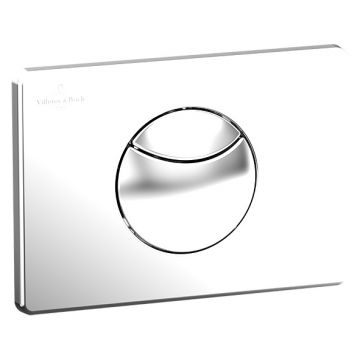 Clapeta cu dubla actionare Villeroy & Boch ViConnect 21x15cm Alb