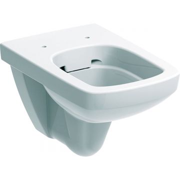 Vas WC suspendat Geberit Selnova Square Rimfree 35x53cm alb