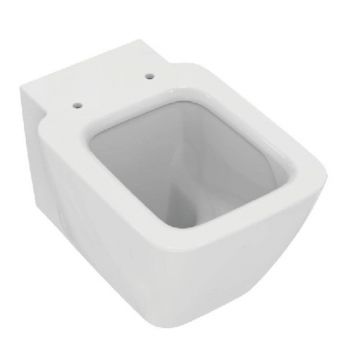 Vas WC Suspendat Ideal Standard Strada II Aquablade, 54.5x36.5x40 cm, Alb, Ideal Standard Vas Wc Suspendat, Vase Wc Dreptunghiulare Suspendate, Vas Wc Baie, Vas Toaleta Dreptunghiular, Vase de Toaleta, Obiecte Sanitare