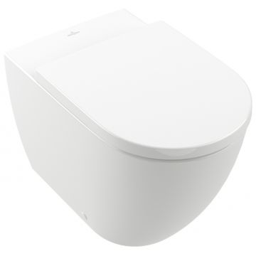 Vas WC suspendat Villeroy & Boch Subway 3.0 60x37cm TwistFlush / AntiBac Alb Alpin la reducere