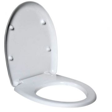 Capac WC SevaDuo Ideal Standard pentru vas suspendat, alb - W301401