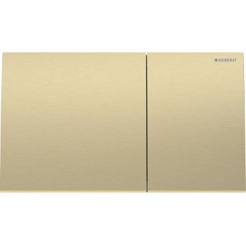 Clapeta actionare Geberit Sigma70 otel alama
