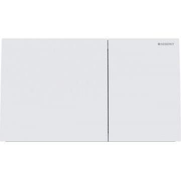 Clapeta actionare Geberit Sigma70 otel alb mat