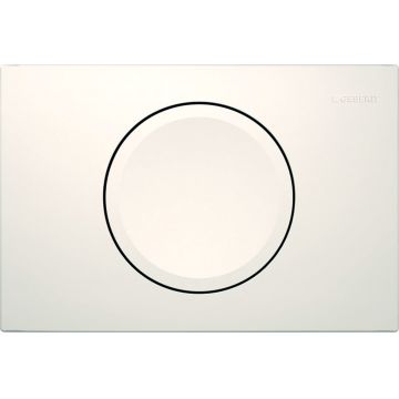 Clapeta actionare start/stop Geberit Delta15 alb