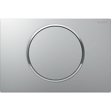 Clapeta actionare start/stop Geberit Sigma10 crom mat - detalii crom lucios