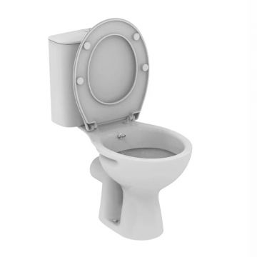 Pachet vas WC cu functie bideu Ideal Standard Vidima,rezervor 3/6 l, capac alb - W835301 la reducere