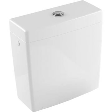 Rezervor WC Villeroy & Boch Subway 2.0 CeramicPlus pentru vas wc back-to-wall Alb Alpin