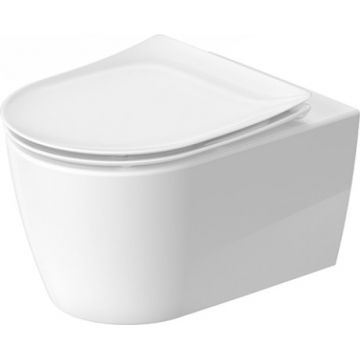 Set vas wc Duravit Soleil by Starck Rimless 37x54cm HygieneGlaze si capac cu inchidere lenta la reducere