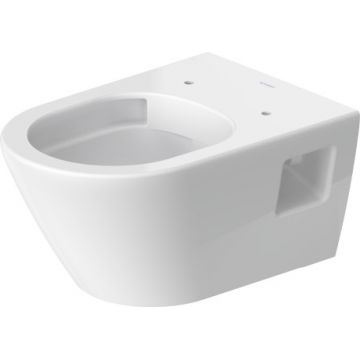 Vas wc Duravit D-Neo Rimless 37x54cm finisaj WonderGliss la reducere