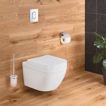 Vas wc Grohe Euro Ceramic Rimless Triple Vortex, montare suspendata,fara capac-39328000 la reducere