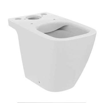 Vas WC pe pardoseala Ideal Standard I.life S, Compact rimless, alb - T459601 la reducere