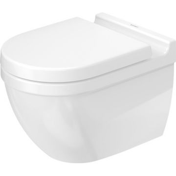 Vas wc suspendat Duravit Starck 3 Rimless 36x54cm alb la reducere