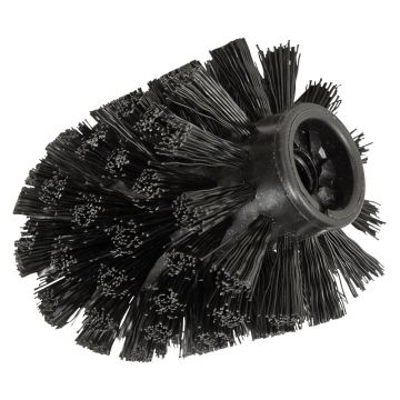 Cap rezervă pentru peria de toaletă Wenko, ø 7,5 cm, negru