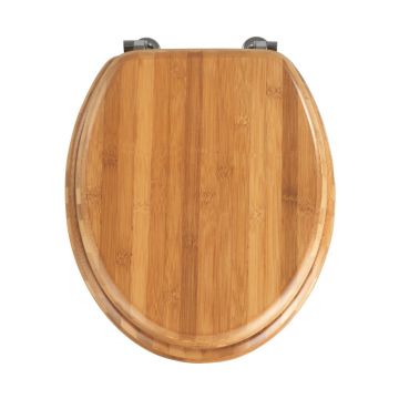 Capac WC 37 x 42,5 cm Bamboo – Wenko