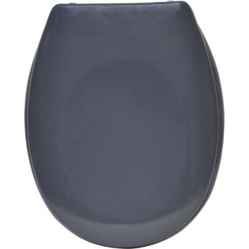 Capac de WC Tendance, soft close, duroplast, gri, 45.6 x 37 cm